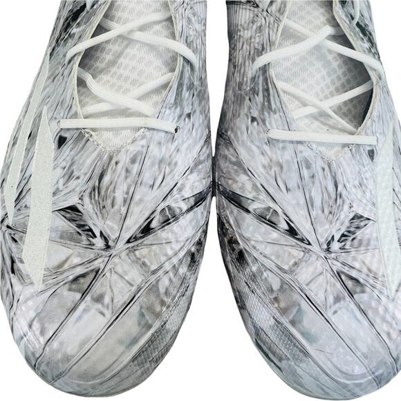 Adidas Men’s Adizero‎ Kevlar Football Cleats White Sz 18 Kevlar Athletic Shoes main image 8